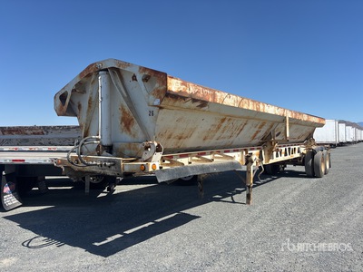 2001 Circle R 34 ft T/A Remorque à benne latérale