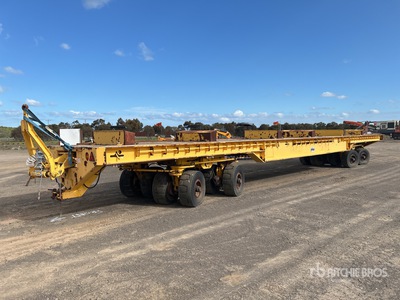 2007 Plan 16 m 4/Axle Platform Trailer