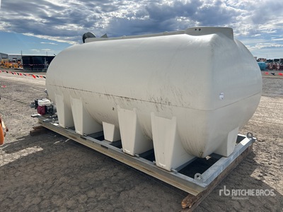 10000 L Skid-Mounted Zbiornik na wodę