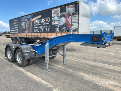 1992 Haulmark 2 Rows of 4 Low Loader Dolly