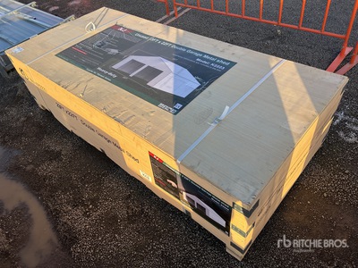KJ K2223 22 ft x 23 ft x 13 ft Metal Garage (Unused)