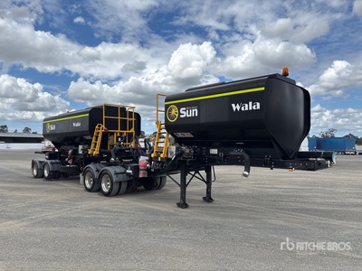 2019 Shepard 25970 L Bogie/A B-Double Combination Ammonium Nitrate Tanker Trailer