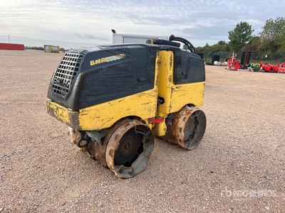 2016 Bomag BMP 8500 Compacteur A Guidage Manuel Pieds De Mouton Trench Compactor