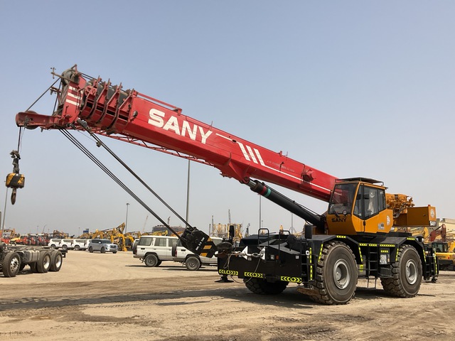 2012 Sany SRC550H 55 ton 4x4x4 Rough Terrain Crane