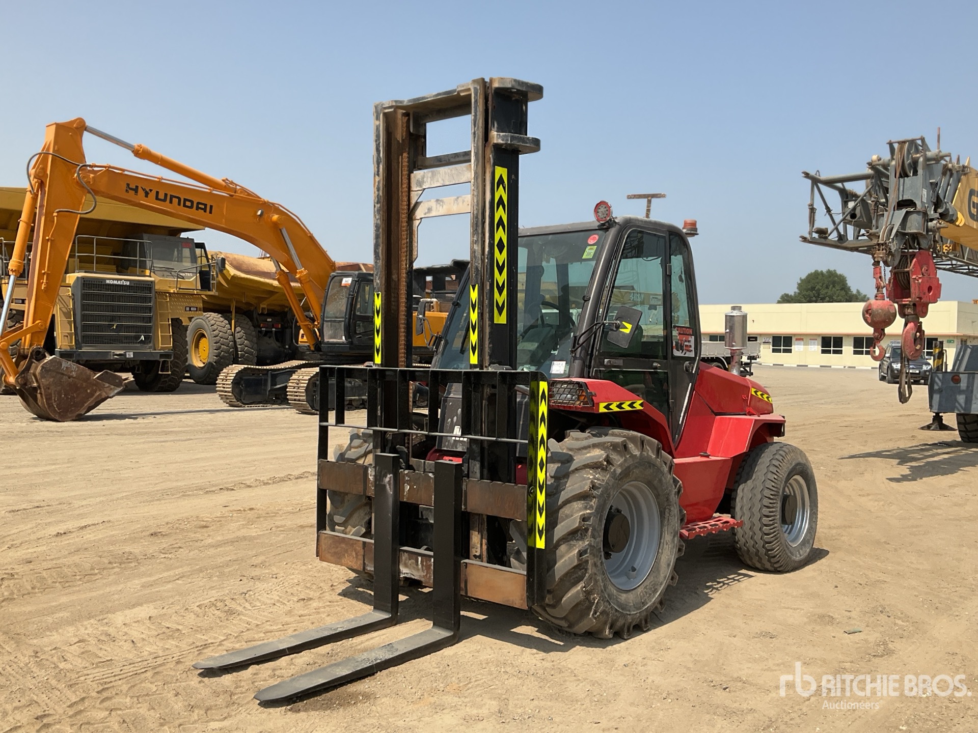 2007 Manitou M50-4 4x4 Chariot élévateur tout terrain