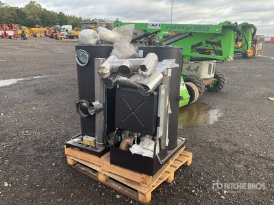 Quantity of (2) Deville Multi-Fuel Raumheizer