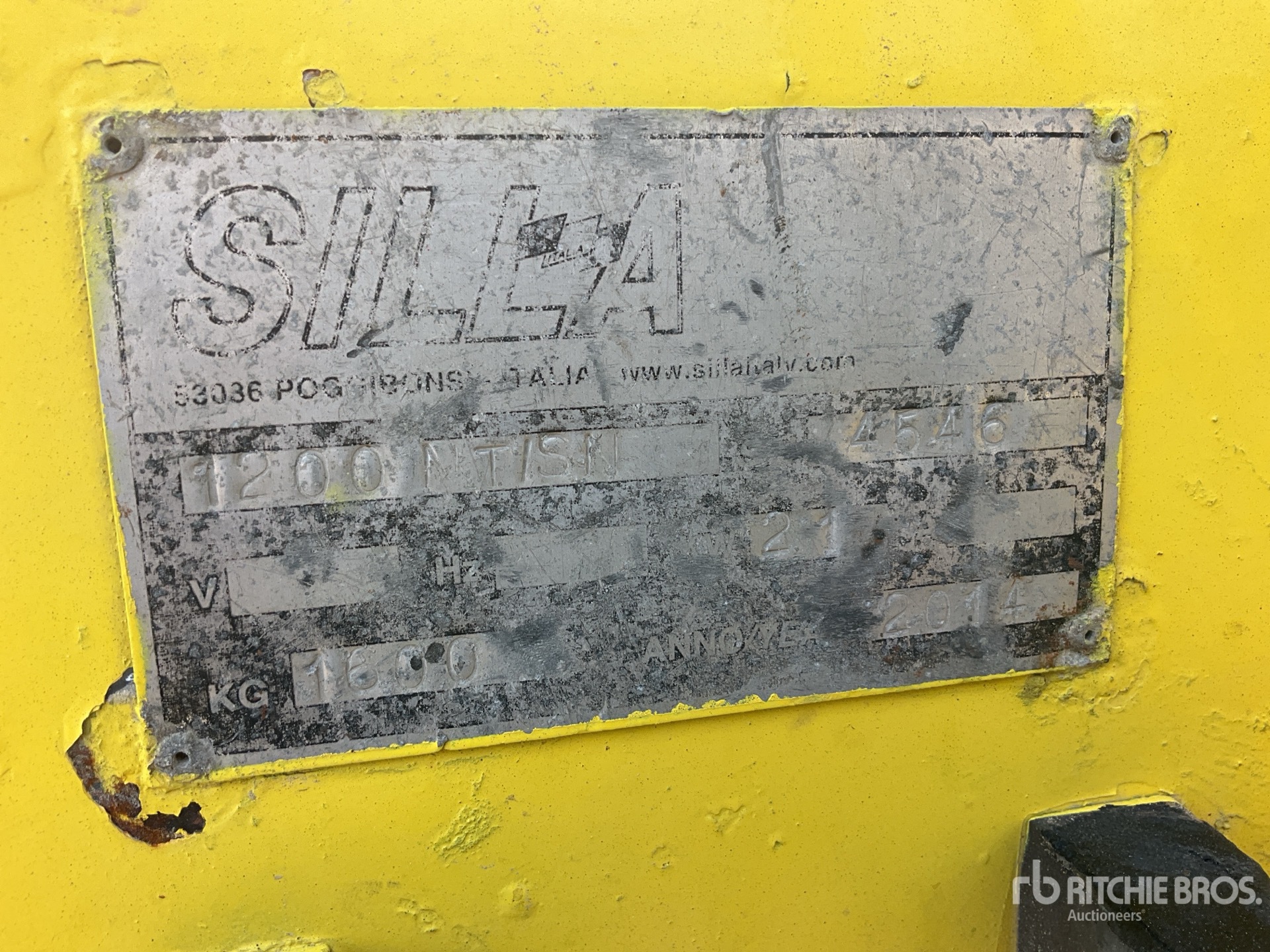 2014 Silla NTSN 1200 Tombereau