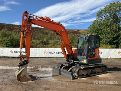 2017 Doosan DX85R-3 Tracked Excavator