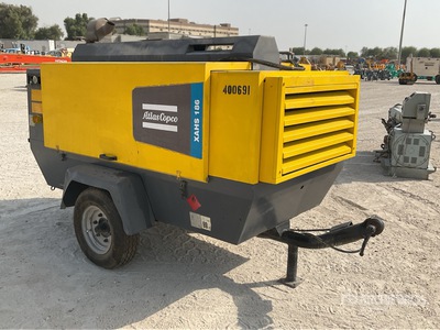 2017 Atlas Copco XAHS186 Mobile Luftkompressor (Inoperable)