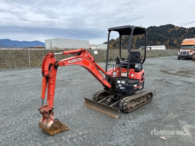 2018 Kubota U17VR1 Minikoparka