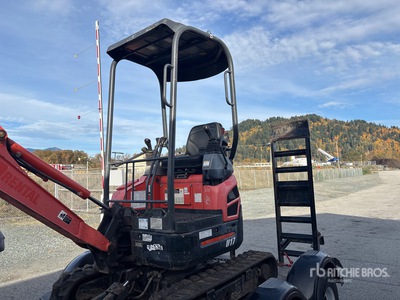 2018 Kubota U17VR1 Mini Excavadora