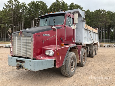 1990 Kenworth C550 8x4 Twin-Steer T/A Dump Truck