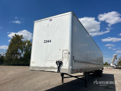 2017 Utility 53 ft x 102 in T/A Van Trailer