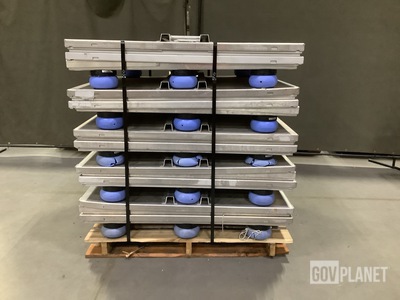 (5) Phoenix 3398AS100 Storage Container Components