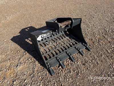 2022 Haner HSL280-WL-MS03-S355 780 mm Skeleton Godet Excavator Bucket (Unused)