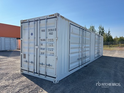 2024 40 ft High Cube Multi-Door Storage Container