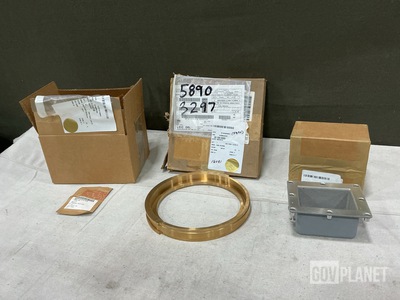 (10) Access Covers, (1) Wearing Ring, (14) Straight Pins & Assorted Items