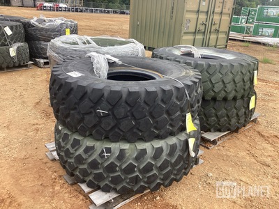 (6) Michelin 16.00R20 Tires