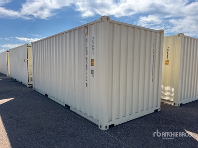 2025 20 ft x 8 ft Skid-Mounted Storage Container Oficina móvil (Unused)