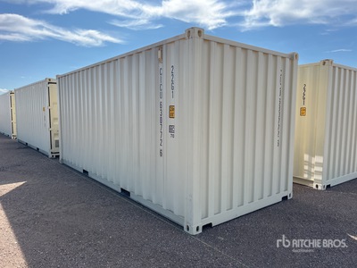 2025 20 ft x 8 ft Skid-Mounted Storage Container Oficina móvil (Unused)