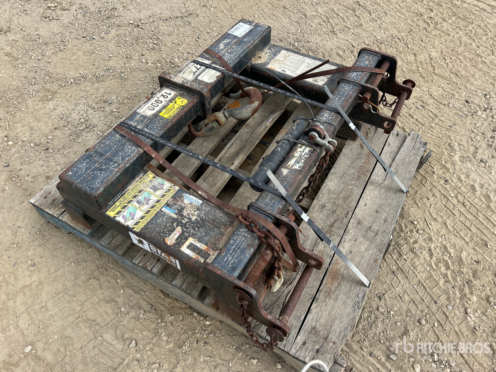 2012 Star Industries 137B 43 in 12000 lb Universal Fit Lift Hook Accessoires - divers construction