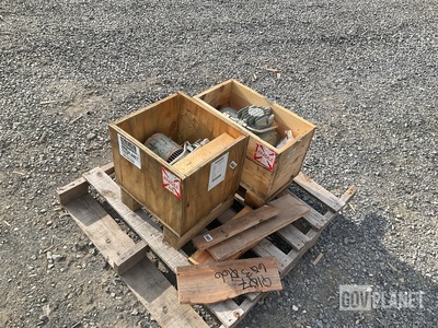 (2) Leidos 6525843 Centrifugal Pumps