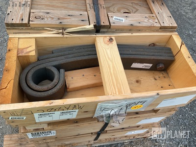 (9) Globe Trailer Manufacturing C0400-4 Leaf Spring Assemblies