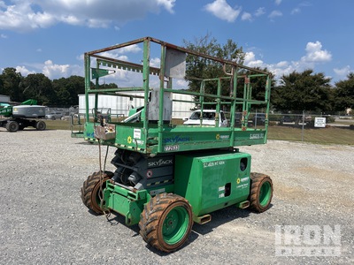 2015 Skyjack SJ 6826RT Diesel 4x4 Scissor Lift