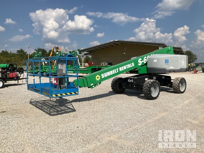 2016 Genie S-60X 4WD Diesel Telescopic Boom Lift