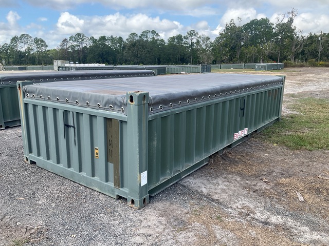 20' Half Height Open Top Container 20' Half Height Open Top Container