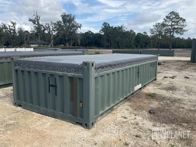 20' Half Height Open Top Container
