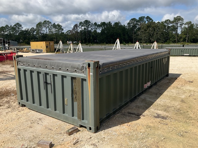 20' Half Height Open Top Container 20' Half Height Open Top Container