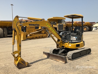 2015 Komatsu PC35MR-3 Minikoparka