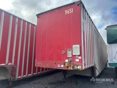 1996 Western 53 ft x 102 in Quad/A Belly Chip Trailer