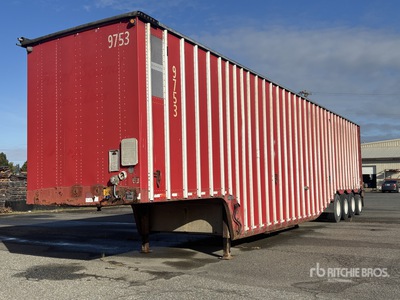 1997 Western 53 ft Quad/A Belly Chip Trailer