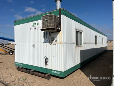 60 ft x 12 ft Skid-Mounted Mobile Office