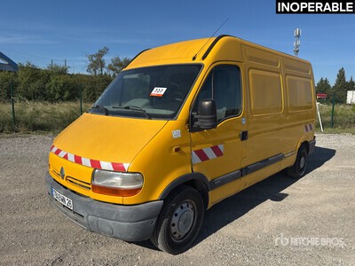 2003 Renault Master dci 90 Vehicule Utilitaire Cargo Van (Inoperable)