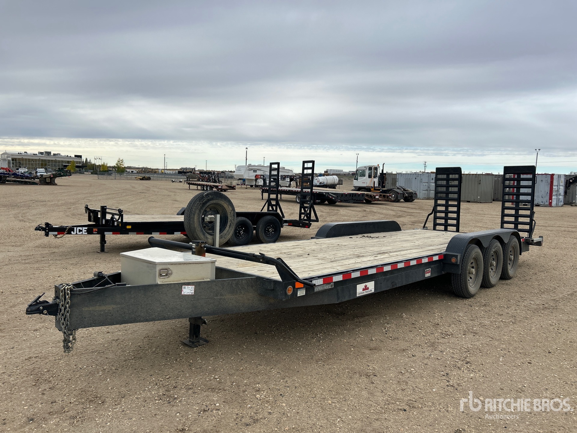 2023 Canada TRL CE724-21KTR Tri/A Equipment Trailer