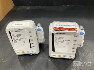 (2) Edan M3 Vital Signs Monitors