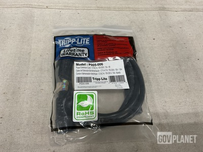 (70) Tripp-Lite P005-006 Power Extension Cords