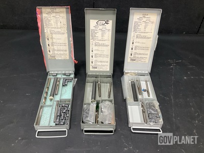 (3) Rexnord K4-258-258L Screw Thread Insert Tool Kits