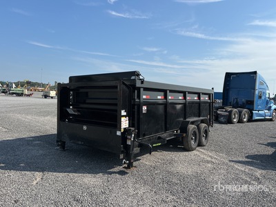 2024 Load Trail 16 ft T/A Remolque Ligero de Volteo