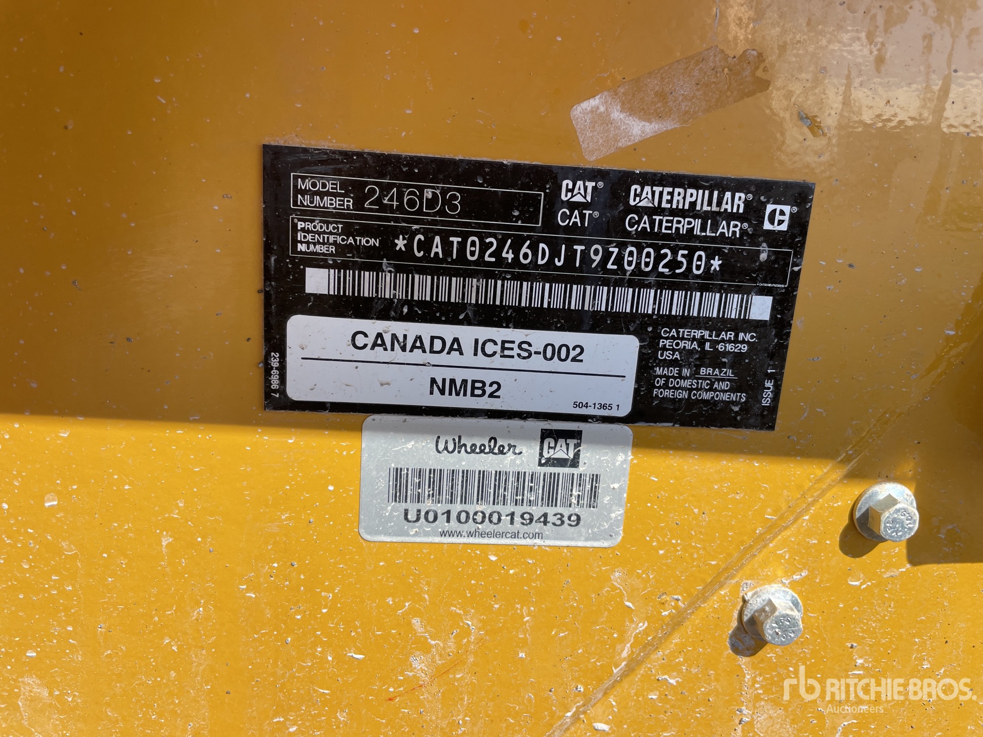 2023 Cat 246D Skid Steer Loader