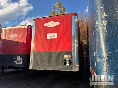 1987 Kentucky 48 ft x 102 in T/A Geschlossene Anhänger