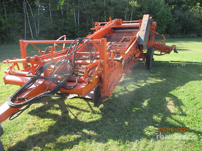 Thomas 2 Row Potato Windrower