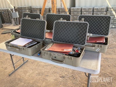 (5) Iris Technology Spaces II Solar Portable Communications Energy Systems