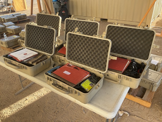 (5) Iris Technology Spaces II Solar Portable Communications Energy Systems