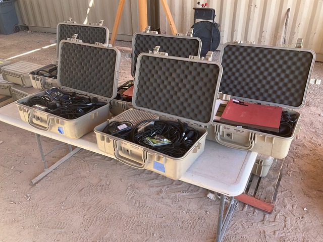 (5) Iris Technology Spaces II Solar Portable Communications Energy Systems