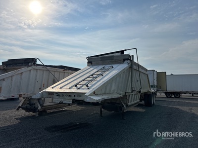 2013 Construction Trailer Specialist BDT-40 16 ft T/A Belly Dump Trailer
