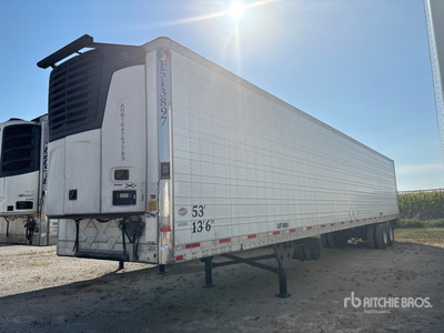 2016 Utility 53 ft x 102 in T/A Refrigerated Trailer